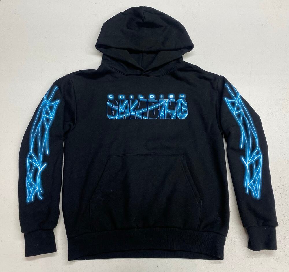 2024 Childish Gambino The New World Tour music promo graphic pullover hoodie M